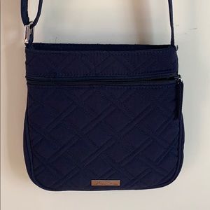Vera Bradley cross-body bag. Navy blue -